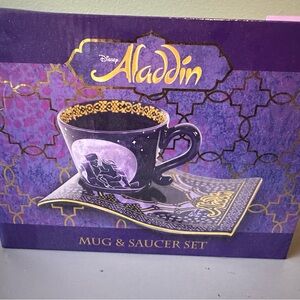 Disney Aladdin Purple and Gold Mug Set